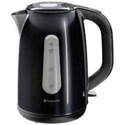 Hotpoint WK30MDBK0 High Power Kettle in Black